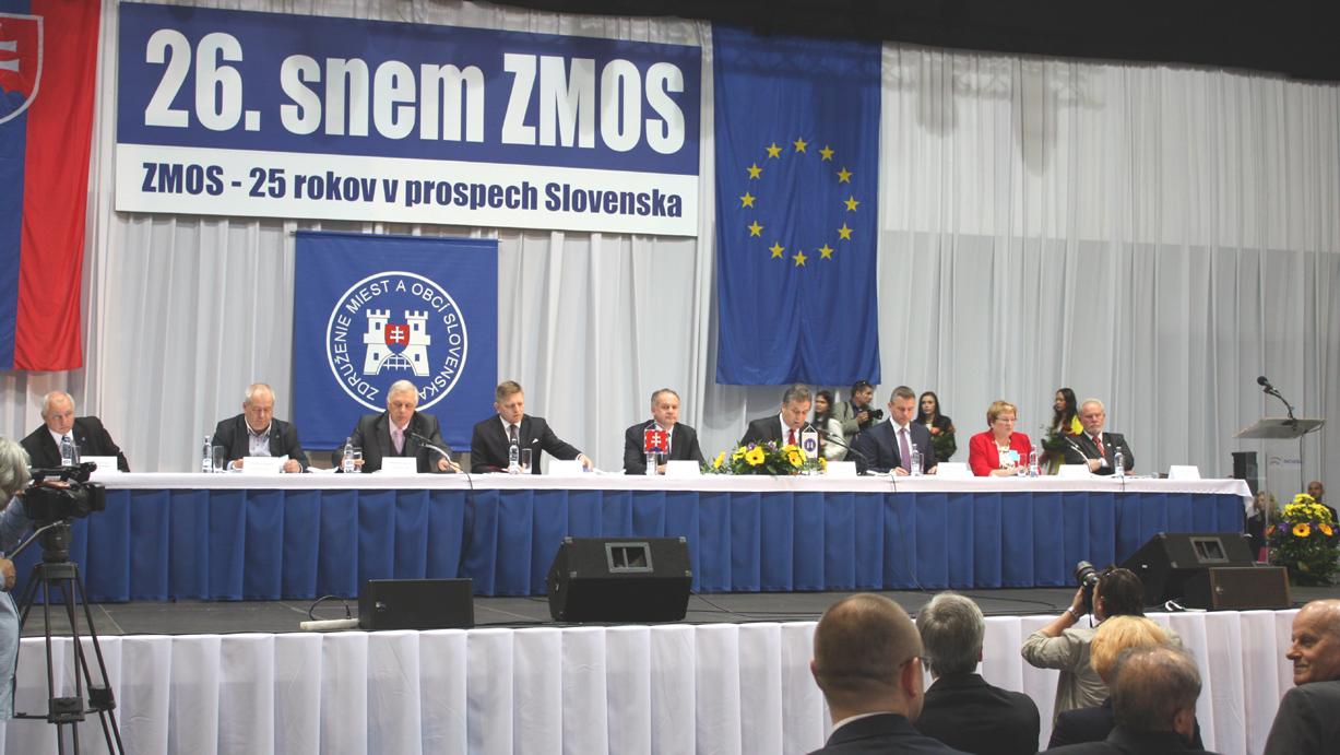 Prípravy na 27. snem Združenia miest a obcí Slovenska vrcholia