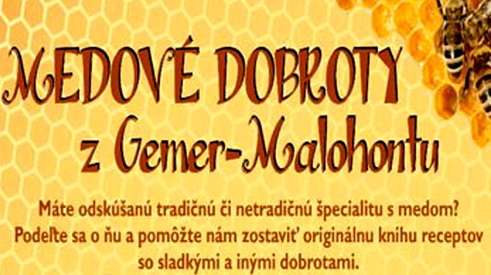 Medové špeciality regiónu Gemer-Malohont