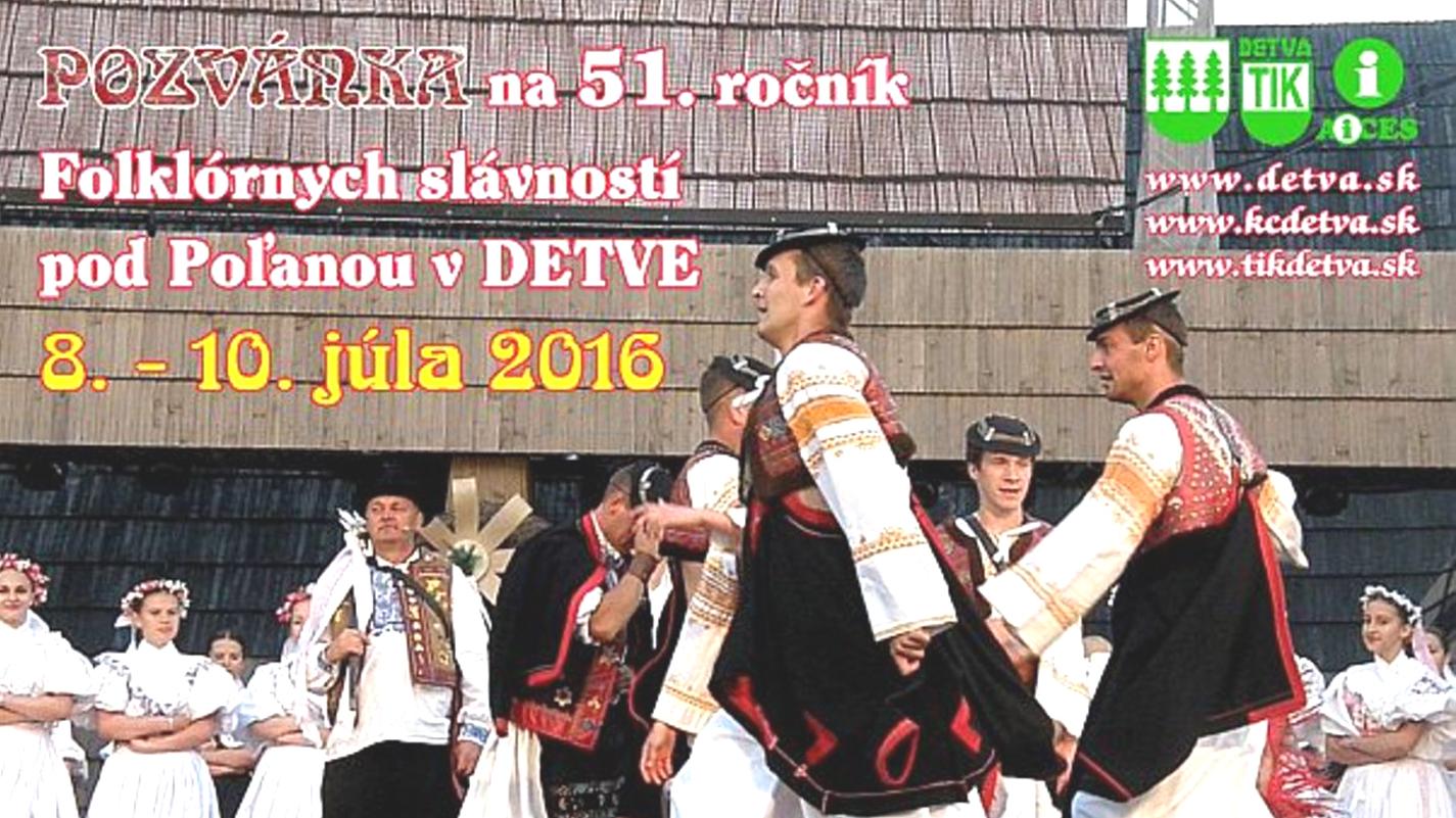 Folklórne slávnosti pod Poľanou ponúknu pestrý program