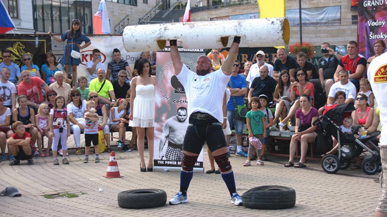 Najsilnejší muži Európy budú súťažiť v Žiline na Námestí Andreja Hlinku