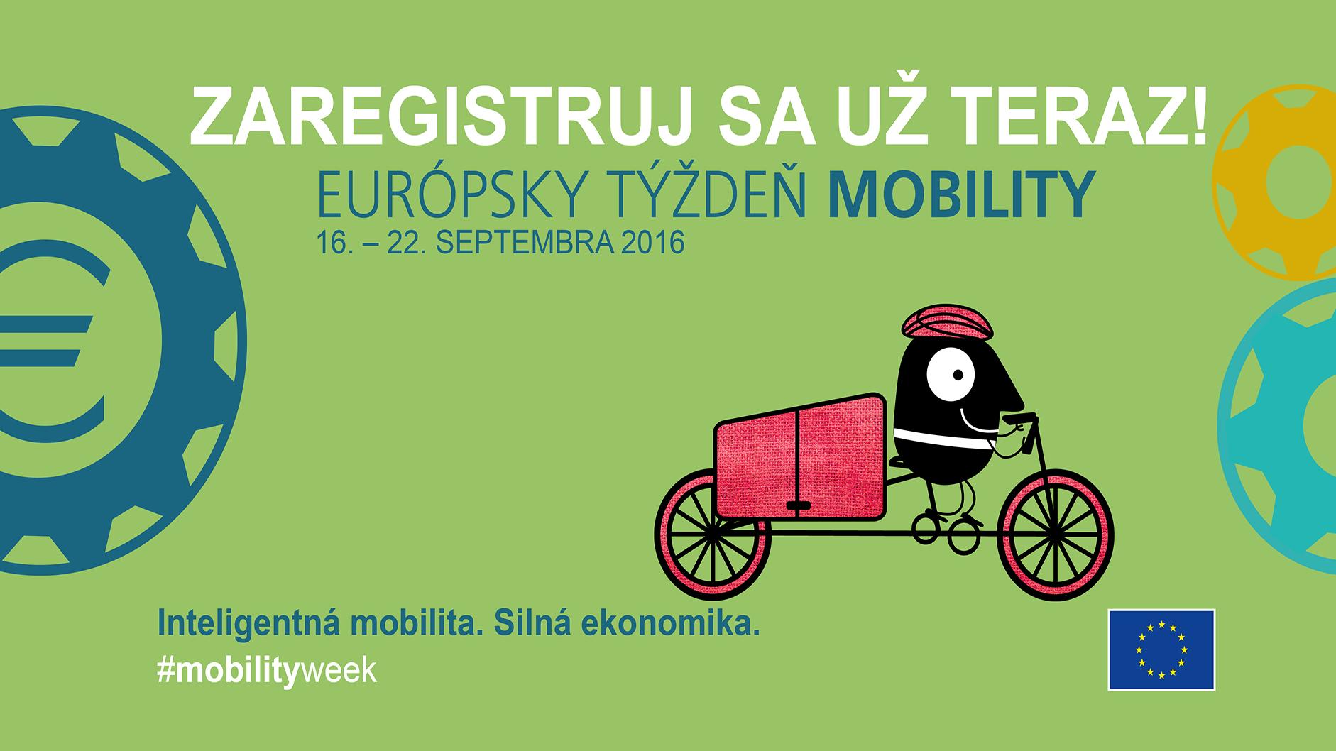 Európsky týždeň mobility podporí rozvoj trvalo udržateľnej mobility v mestách