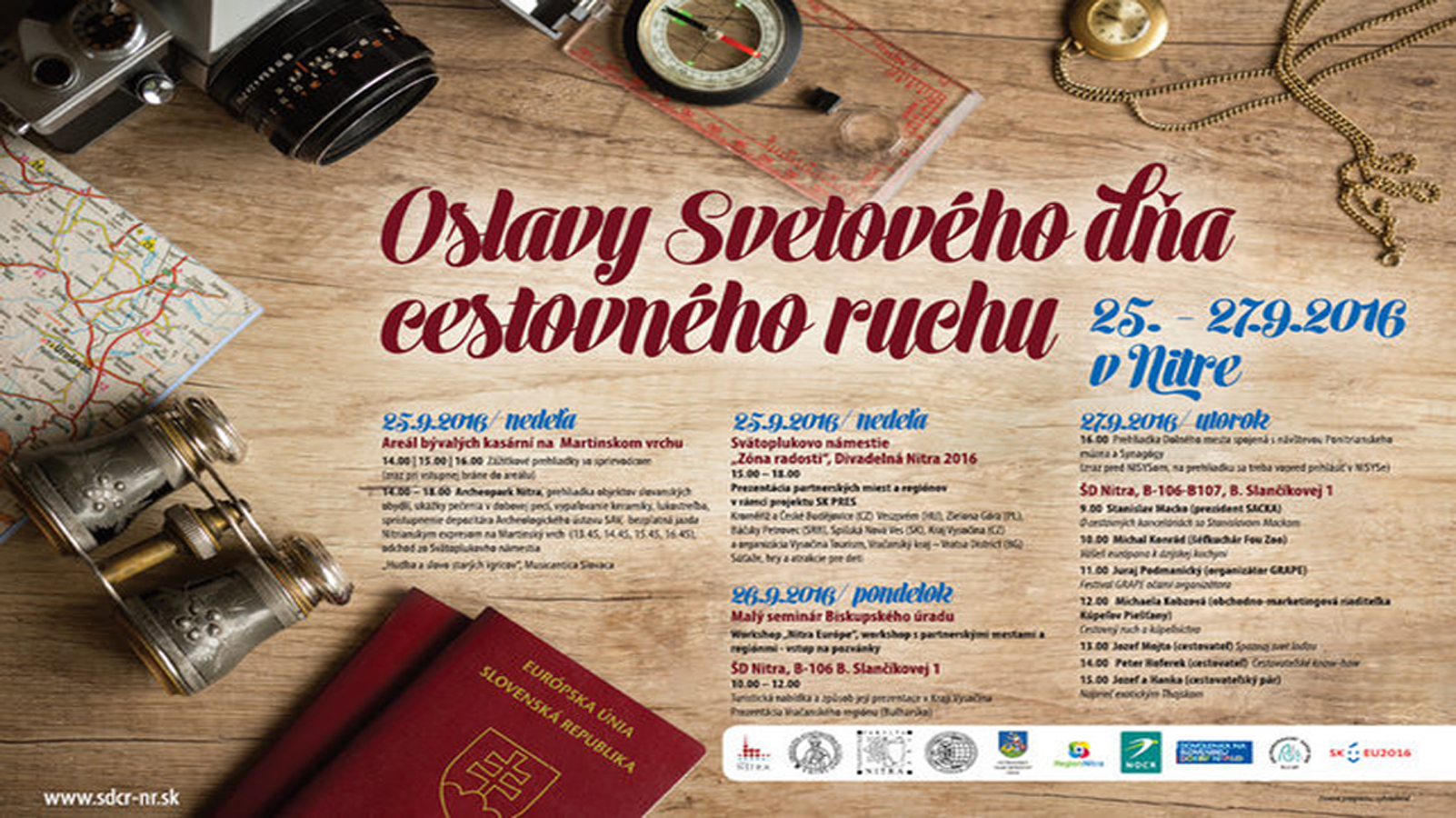 Svetový deň cestovného ruchu v Nitre bude plný zážitkov