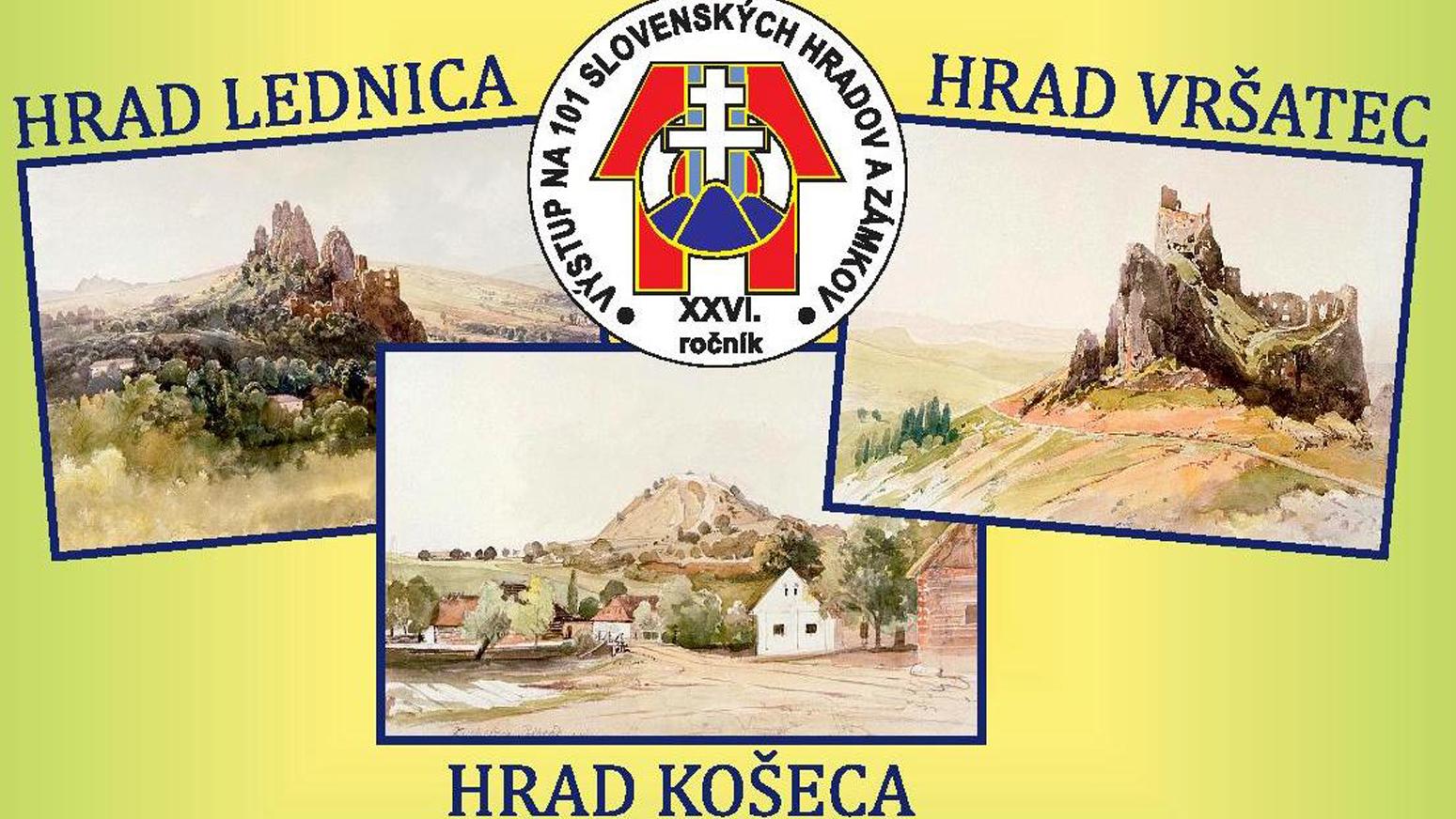 Výstup na 101 hradov a zámkov Slovenska