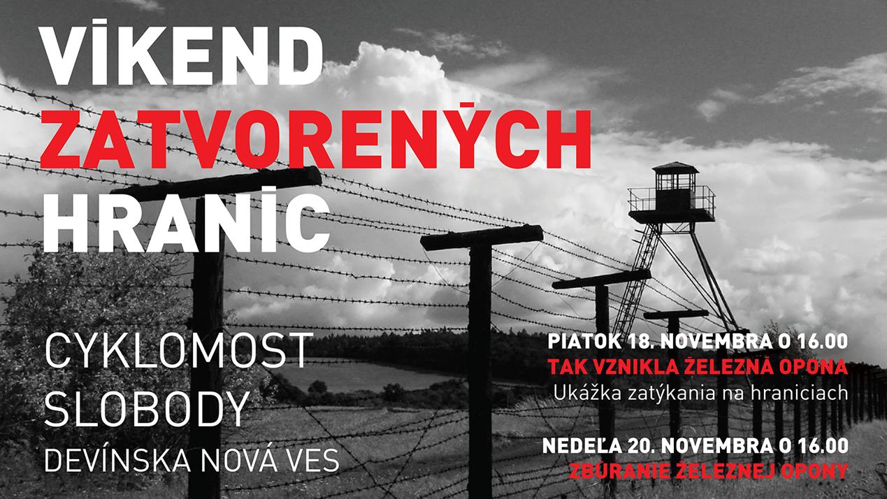 Na Cyklomoste slobody vyrastie železná opona