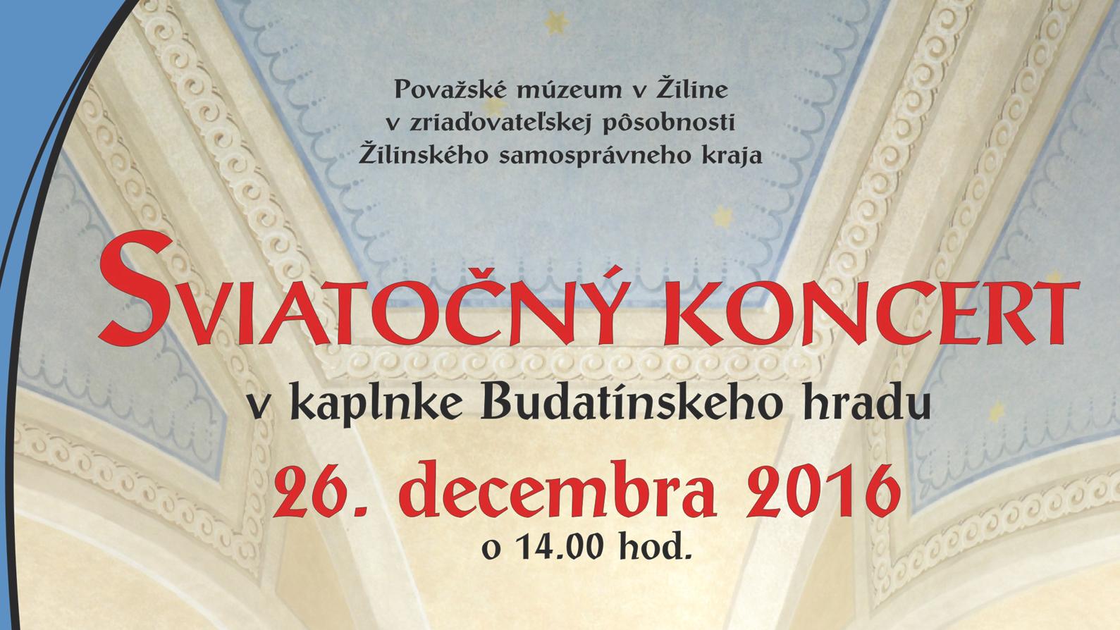 Sviatočný koncert v kaplnke