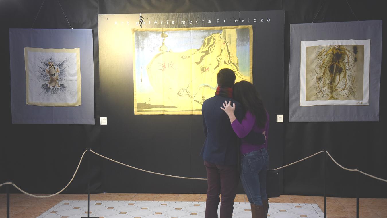 V prievidzskej Art galérii sprístupnili výstavu diel Salvadora Dalího 