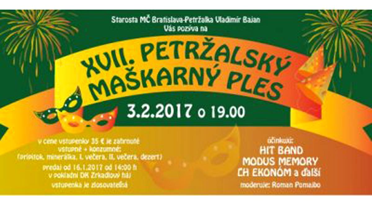 Plesová sezóna v bratislavskom regióne