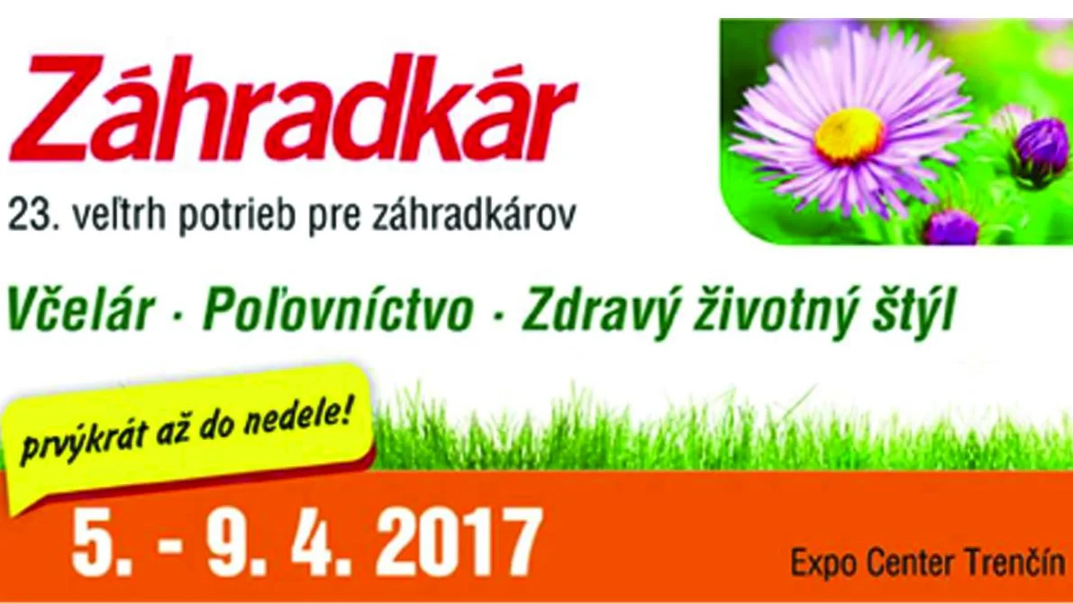 V Trenčíne sa začal veľtrh potrieb pre milovníkov záhrad a sadov