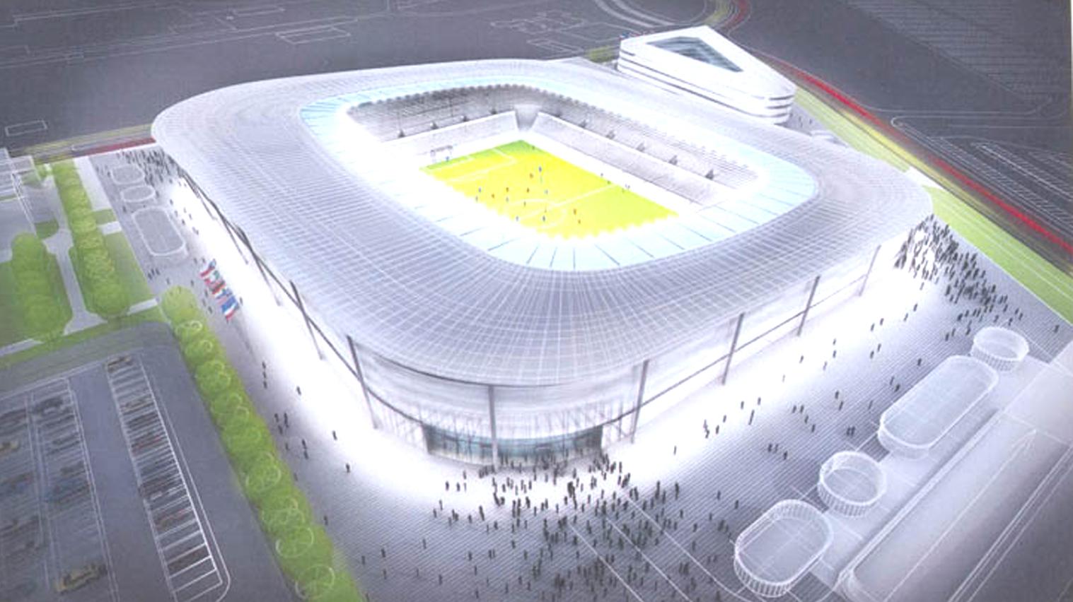 Začali sa práce na Košickej futbalovej aréne