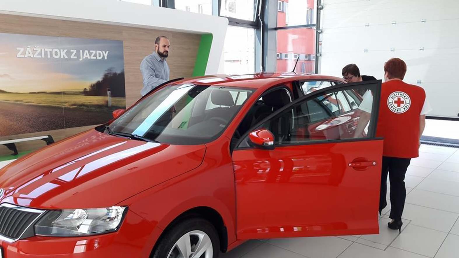 Projekt RegioAuto spolu so Slovenským Červeným krížom v Košiciach