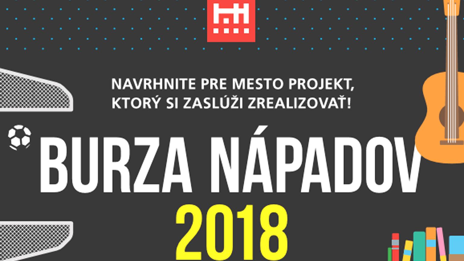 Burza nápadov k občianskemu rozpočtu 2018