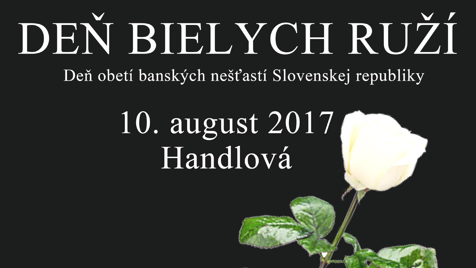 V Handlovej si opäť pripomenú Deň bielych ruží 