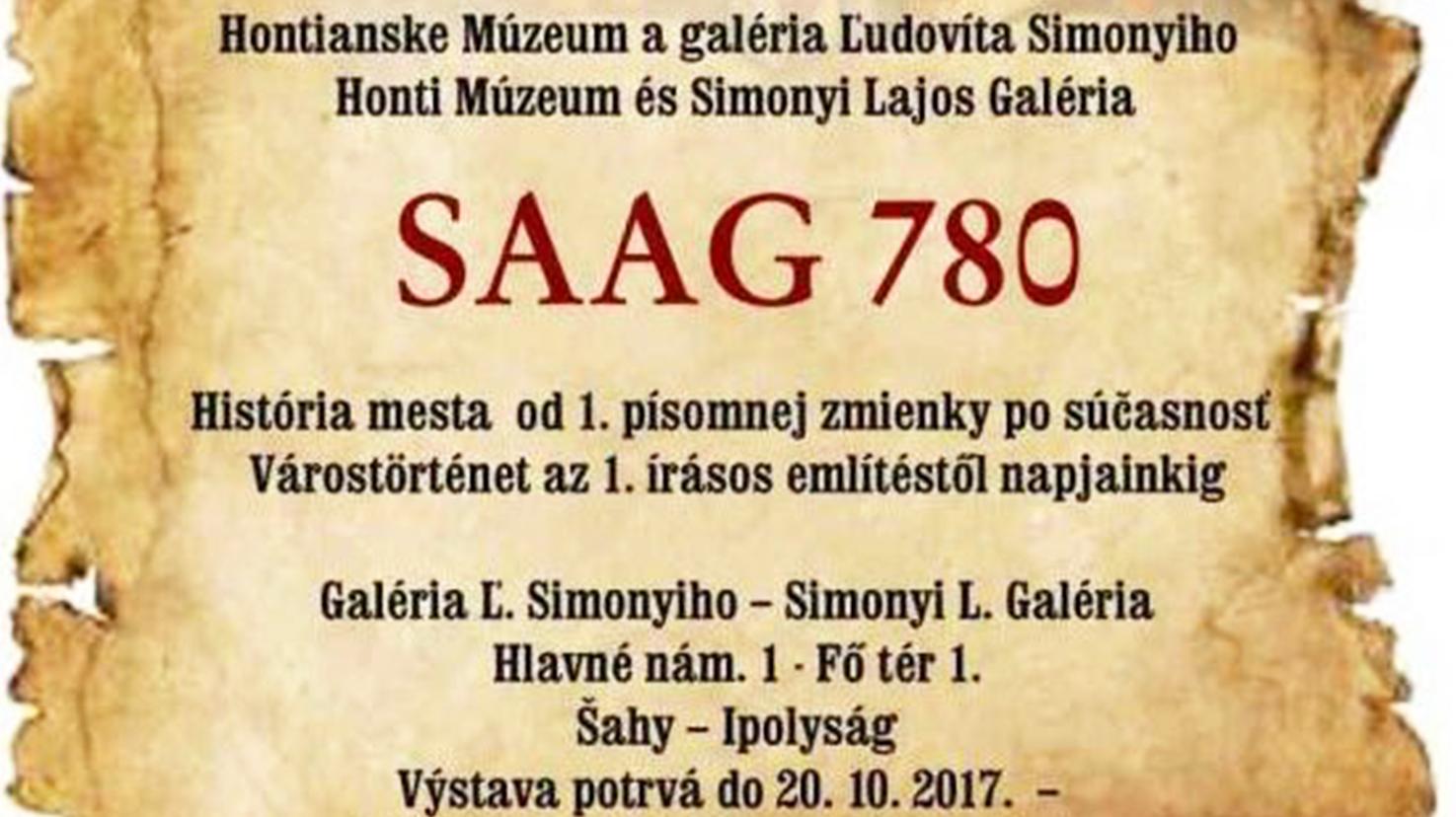 Výstava Saag 780 má priblížiť prvú písomnú zmienku o meste 