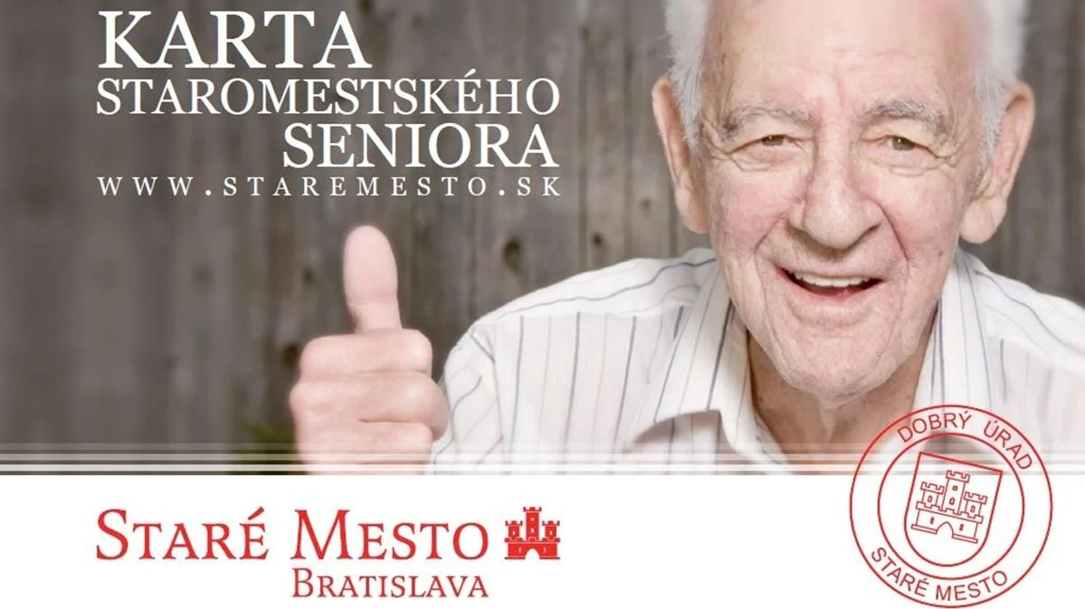 Od budúceho roka by mala fungovať Karta staromestského seniora 