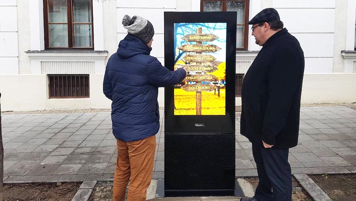 V centrálnej zóne mesta Skalica pribudol infokiosk