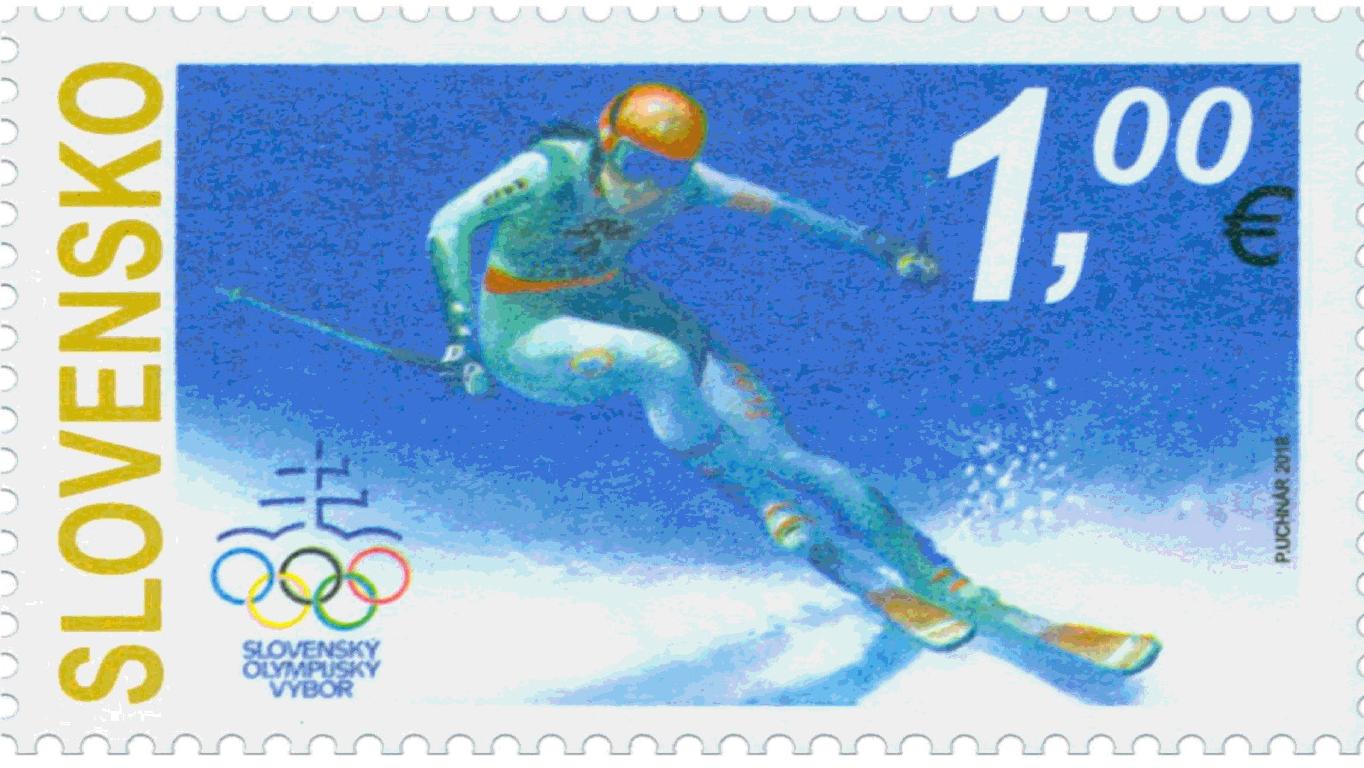 Slovenská pošta žije olympiádou