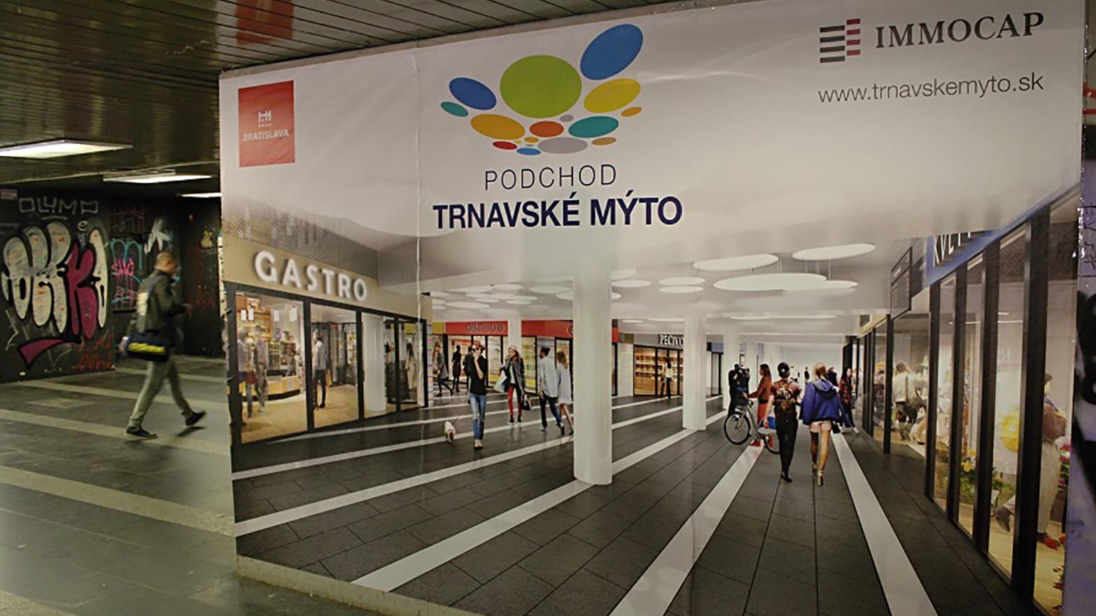Rekonštrukcia pochodu na Trnavskom mýte sa blíži k poslednej fáze