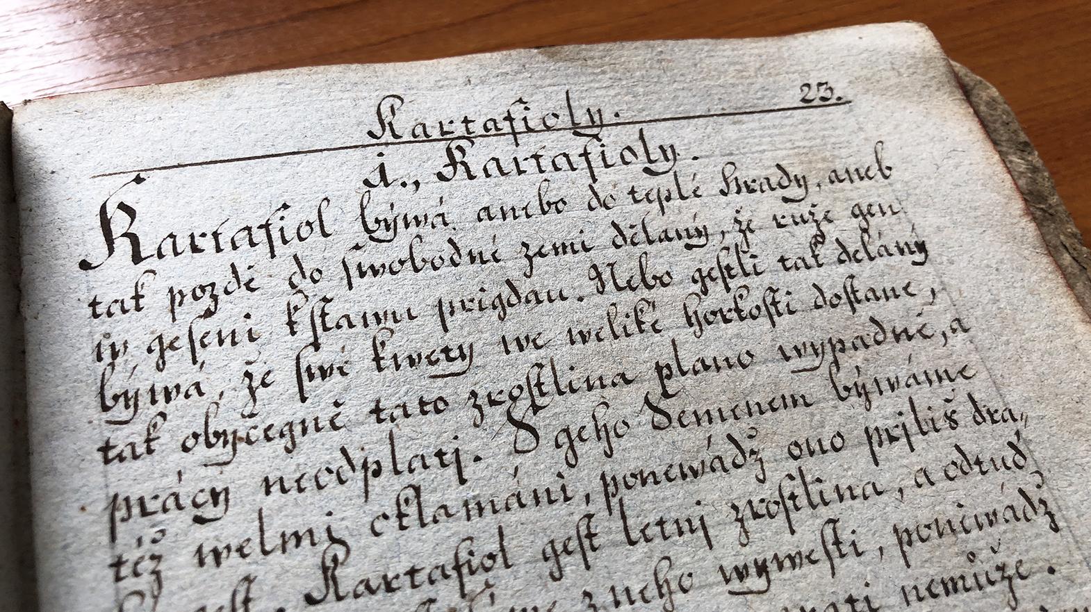 Kniha pre záhradkárov z roku 1803 je svojimi radami užitočná i dnes