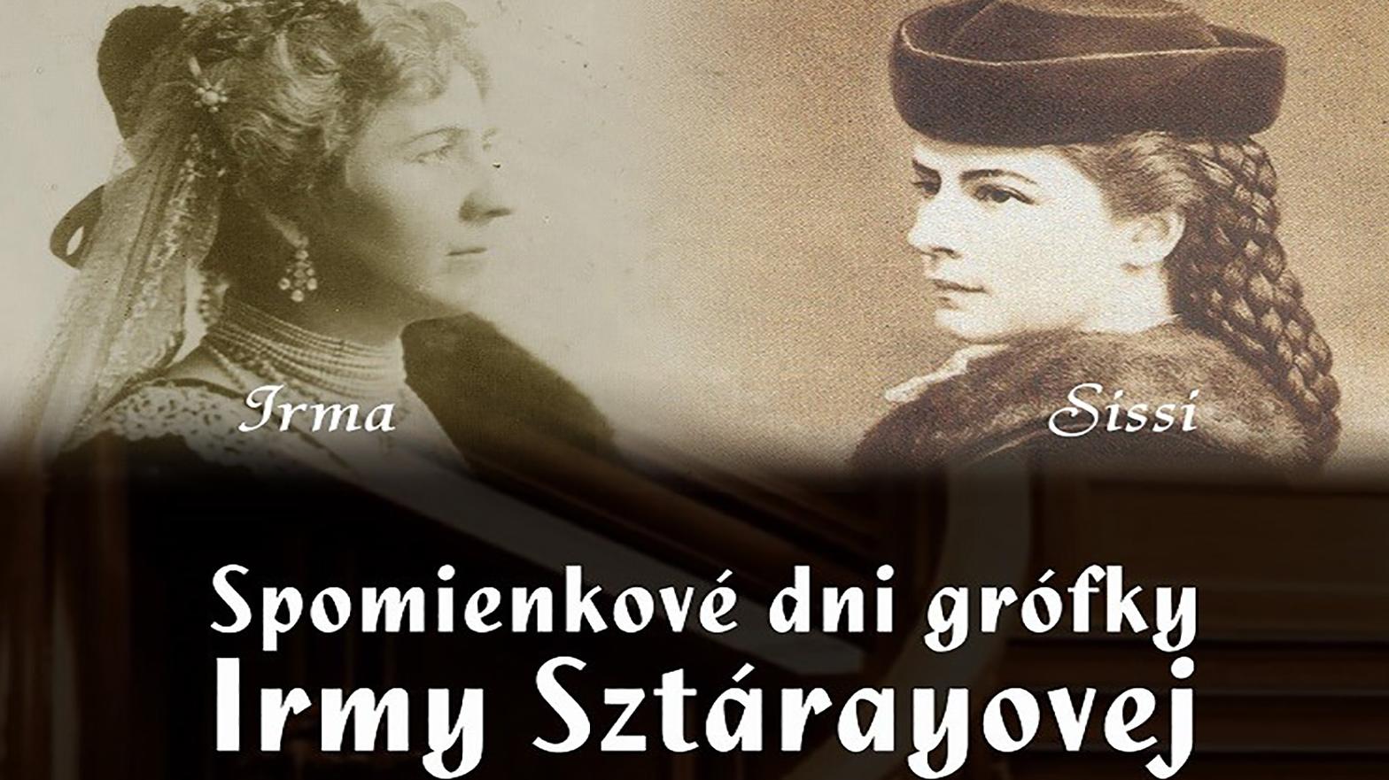 V meste si pripomenú 155. výročie narodenia grófky Irmy Sztárayovej 