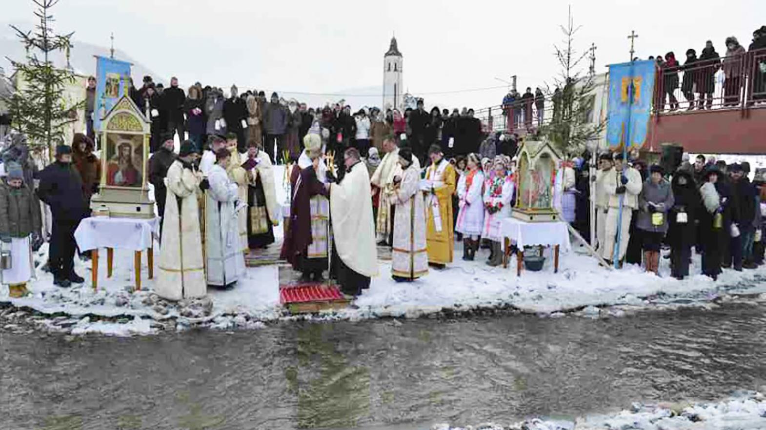 V potoku Jakubianka tradične posvätili vodu 