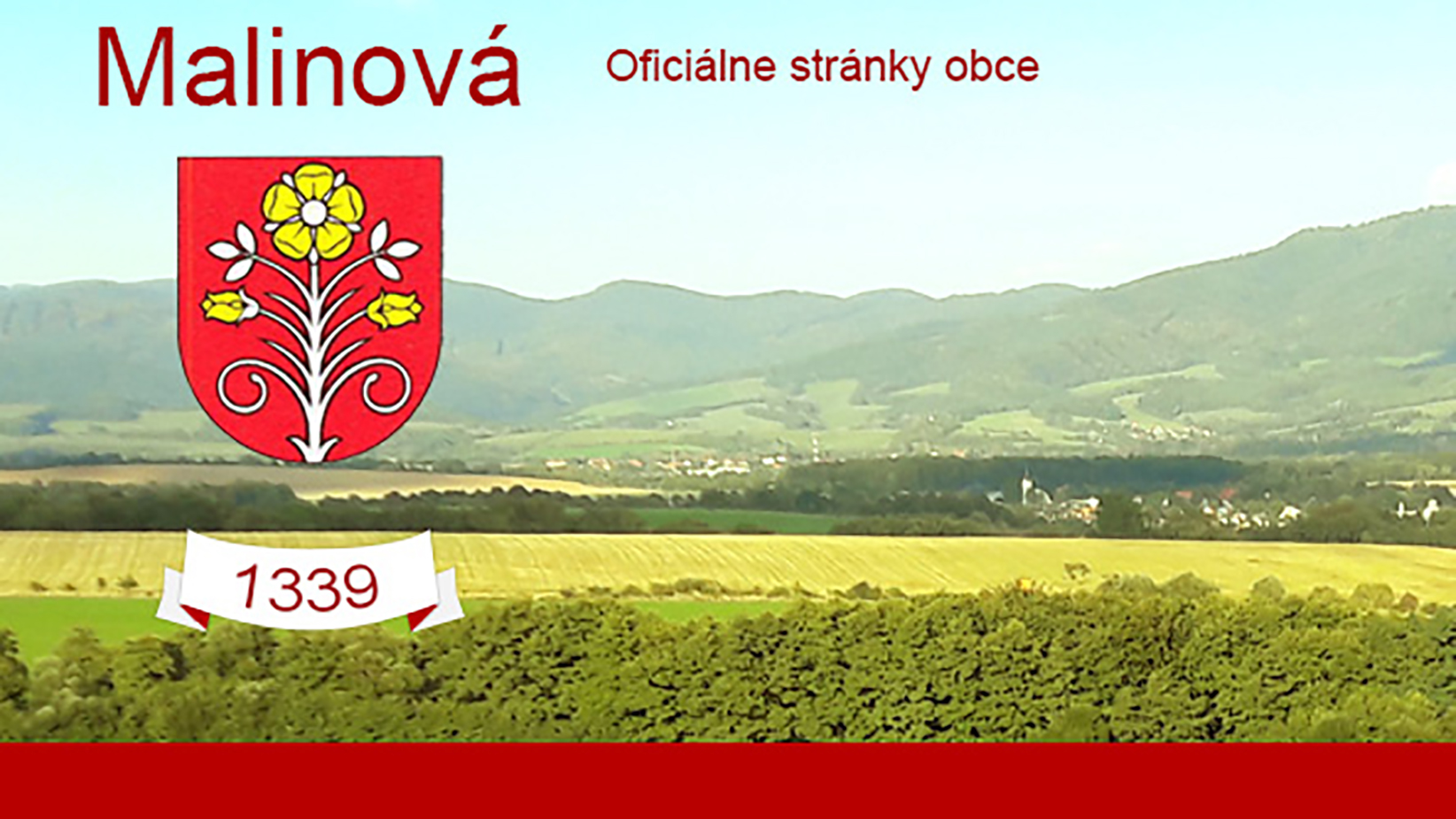Obec Malinová si pripomenie 680. výročie prvej písomnej zmienky