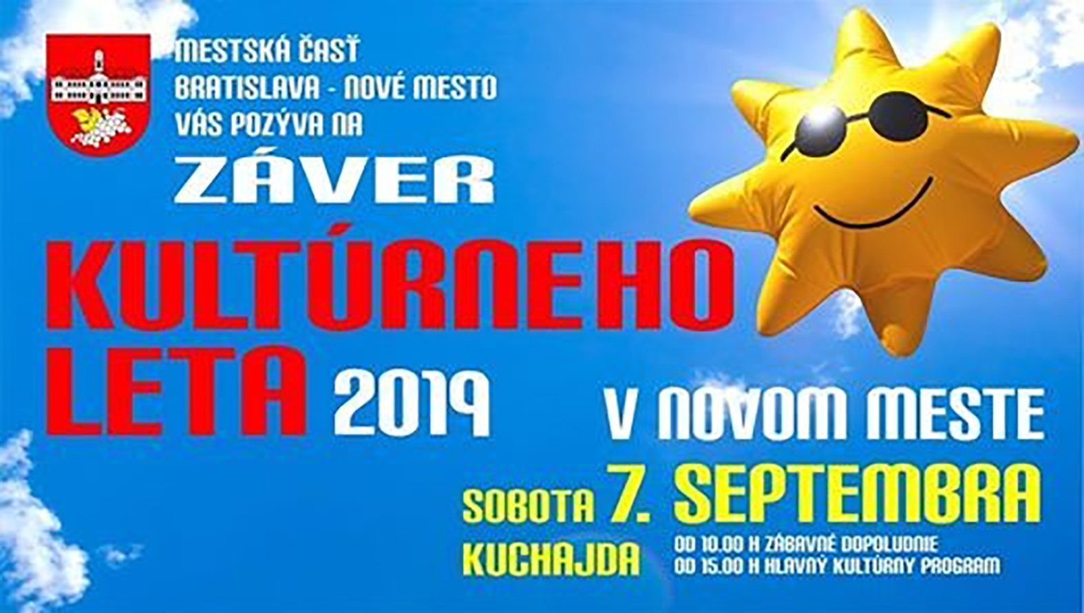 Nové Mesto sa v sobotu na Kuchajde lúči s kultúrnym letom