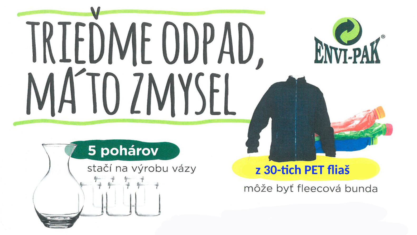 ENVI - PAK: Triedený zber sa musí zintenzívniť, výrobcovia by mali platiť viac