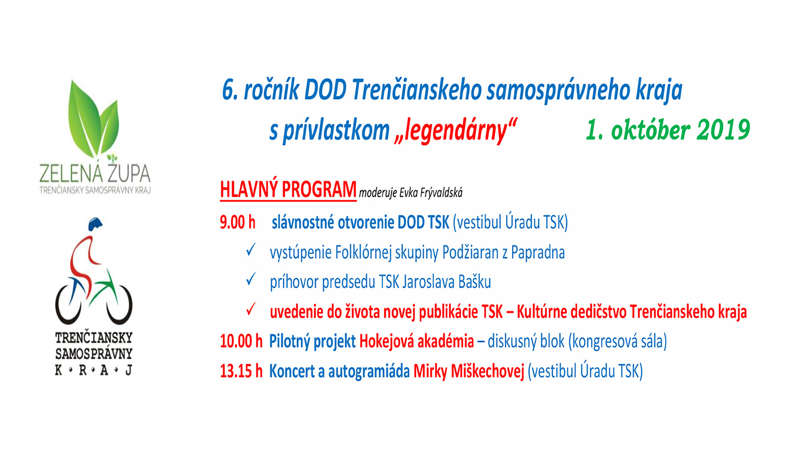 Šiesty ročník Dňa otvorených dverí Trenčianskeho samosprávneho kraja
