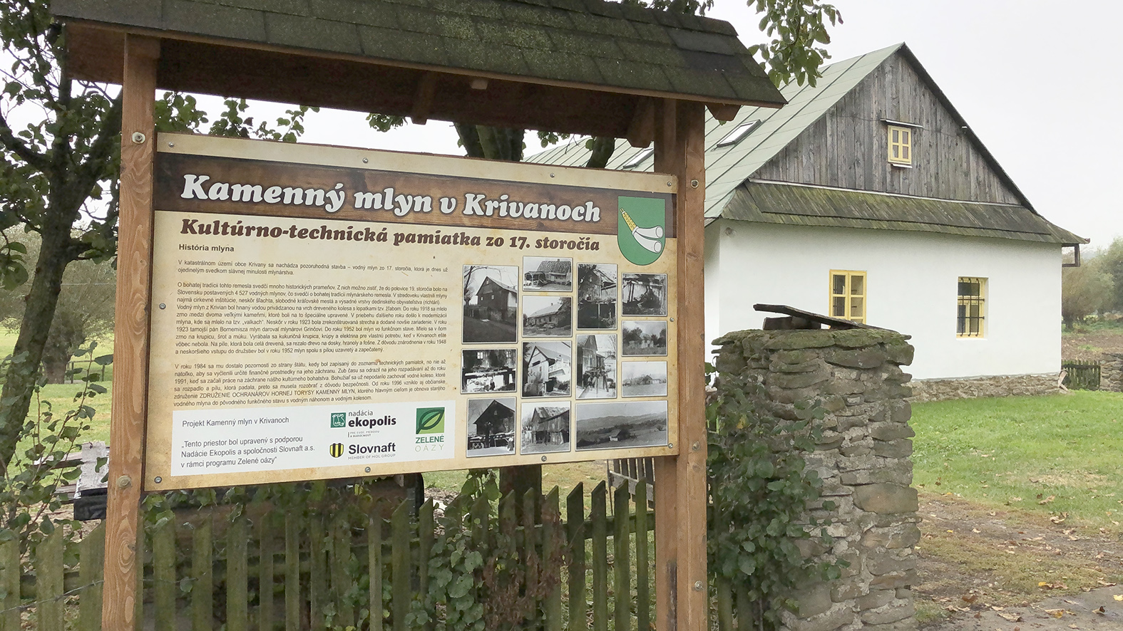 Vodný mlyn v Krivanoch slúžil až do znárodnenia, následne chátral