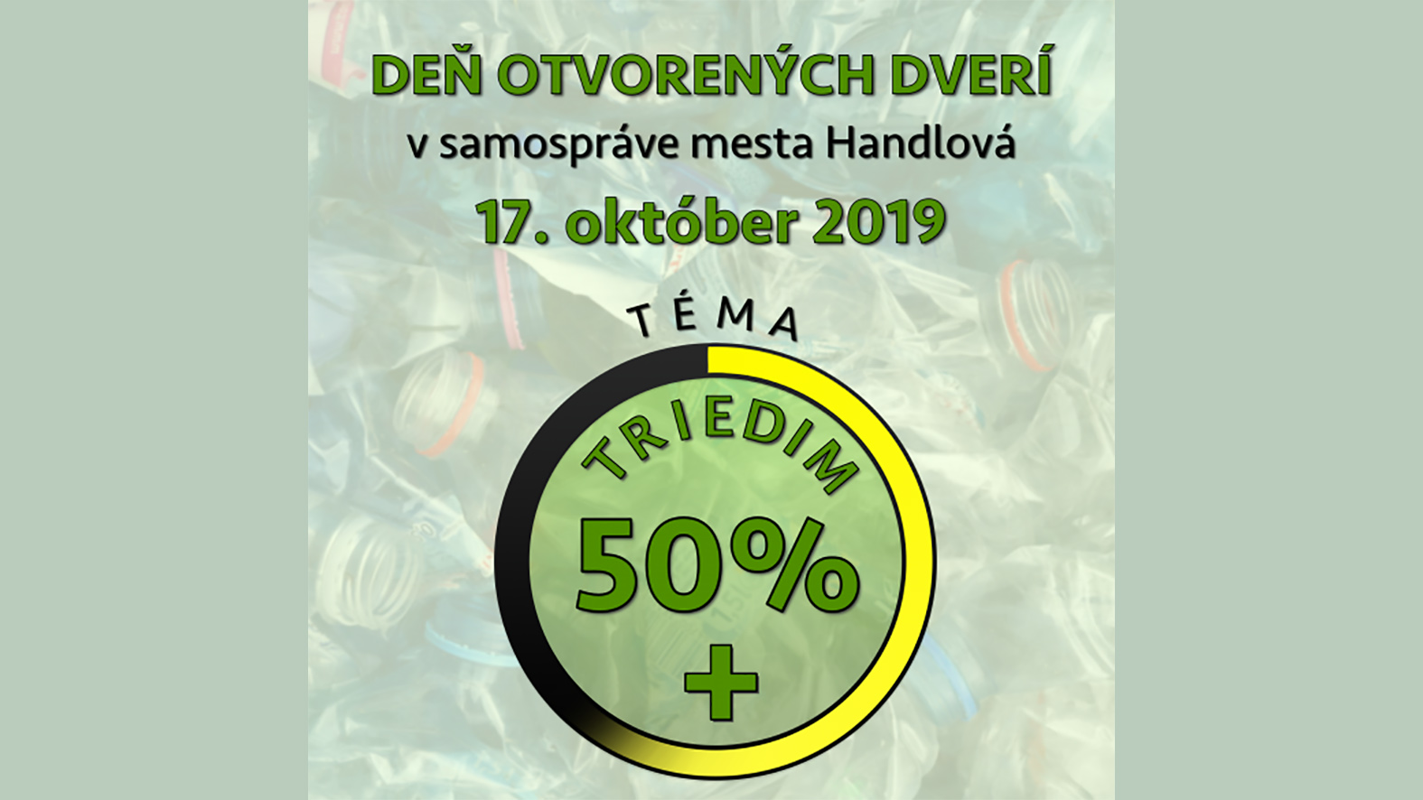 Deň otvorených dverí samosprávy upriami pozornosť na triedenie odpadu 