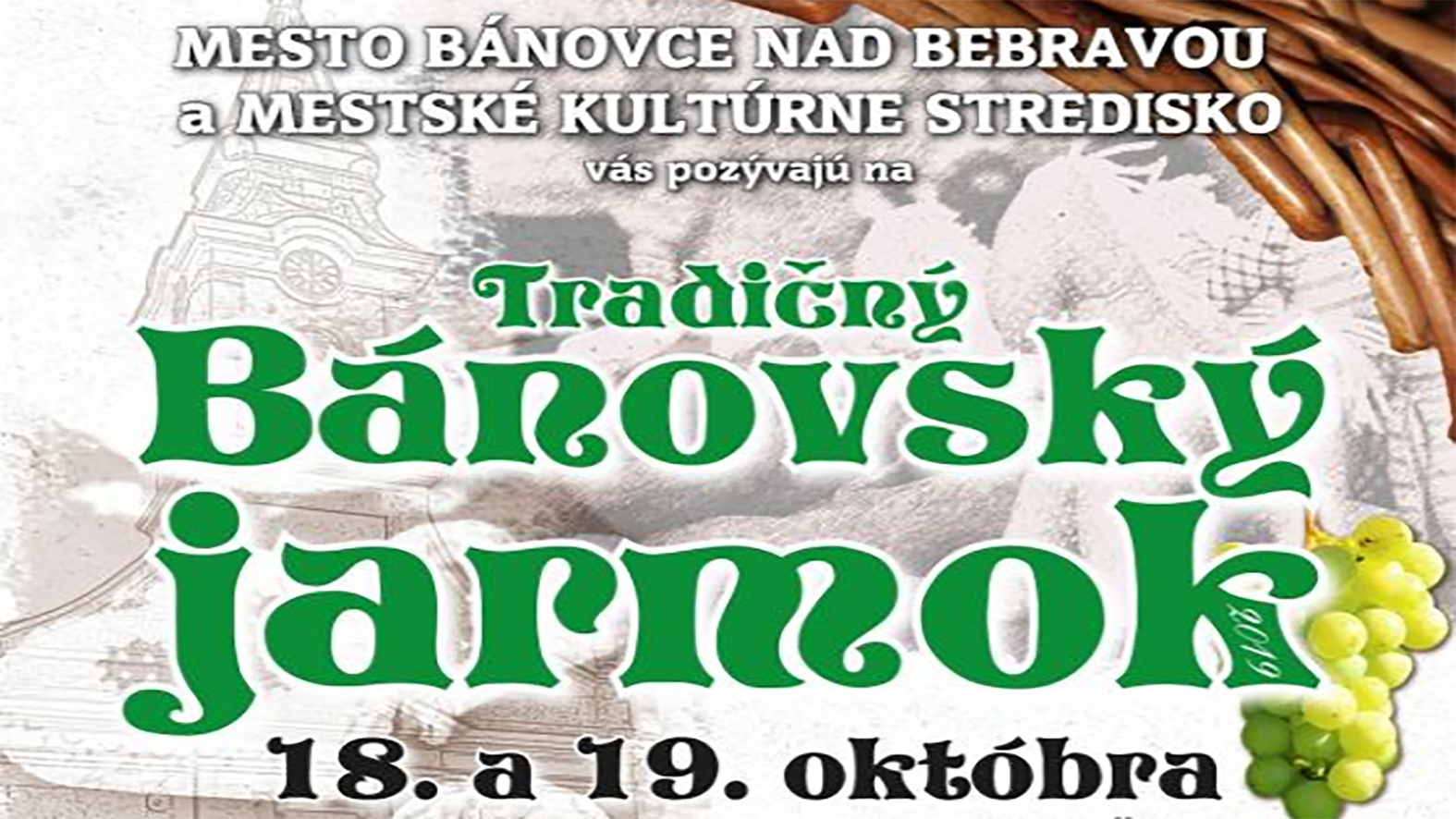 Pozvánka na Tradičný bánovský jarmok