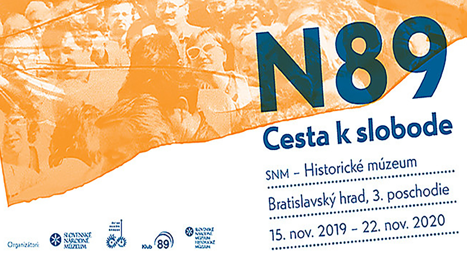Na Bratislavskom hrade otvorili výstavu N'89 - Cesta k slobode