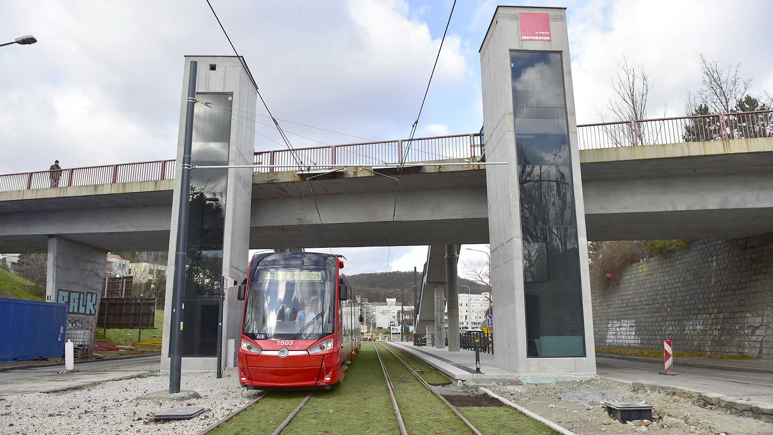 Technicko bezpečnostná skúška električkovej trate Karlovesko-Dúbravskej radiály