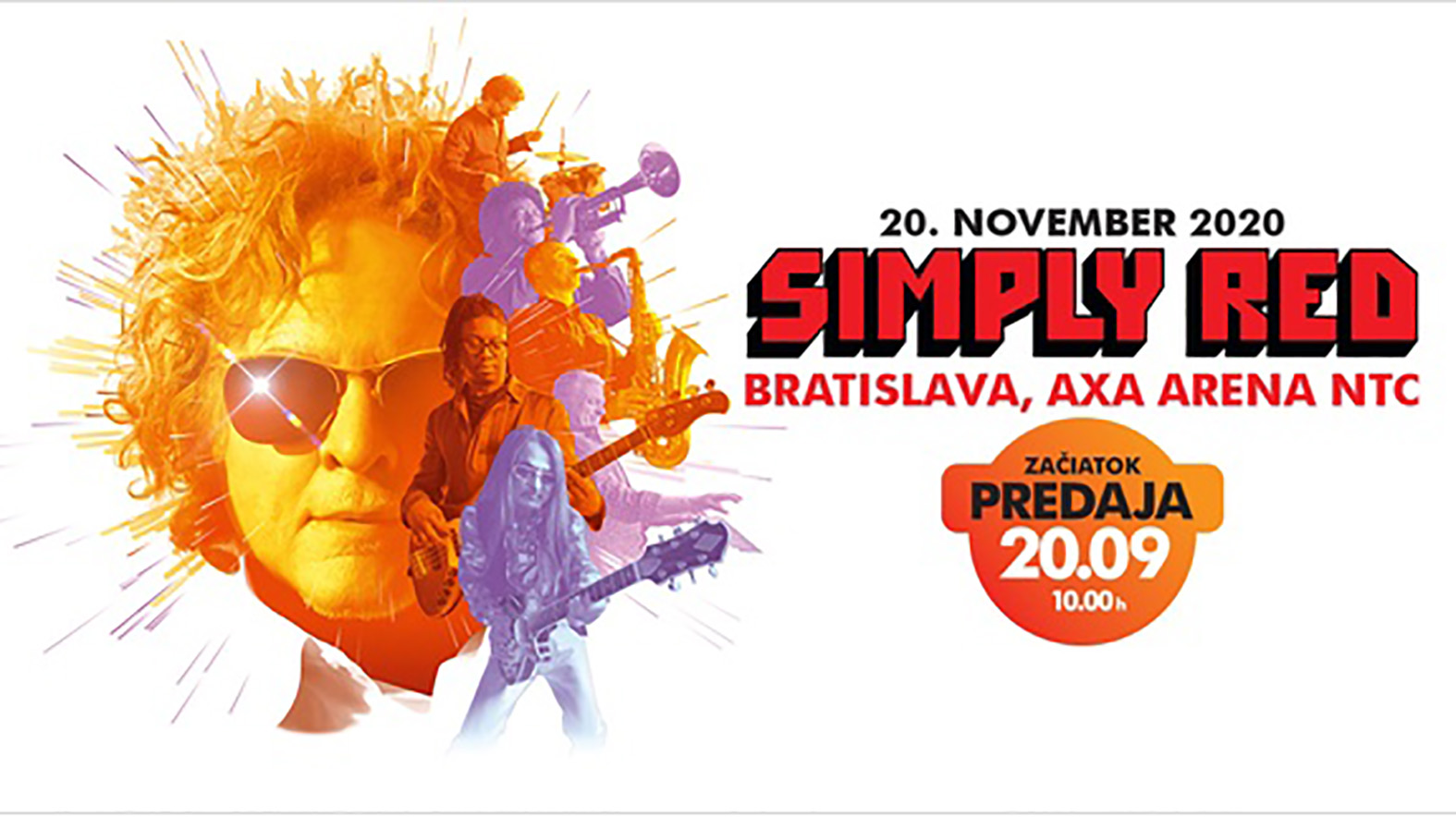 Simply Red v Bratislave oslávia 35. výročie kariéry