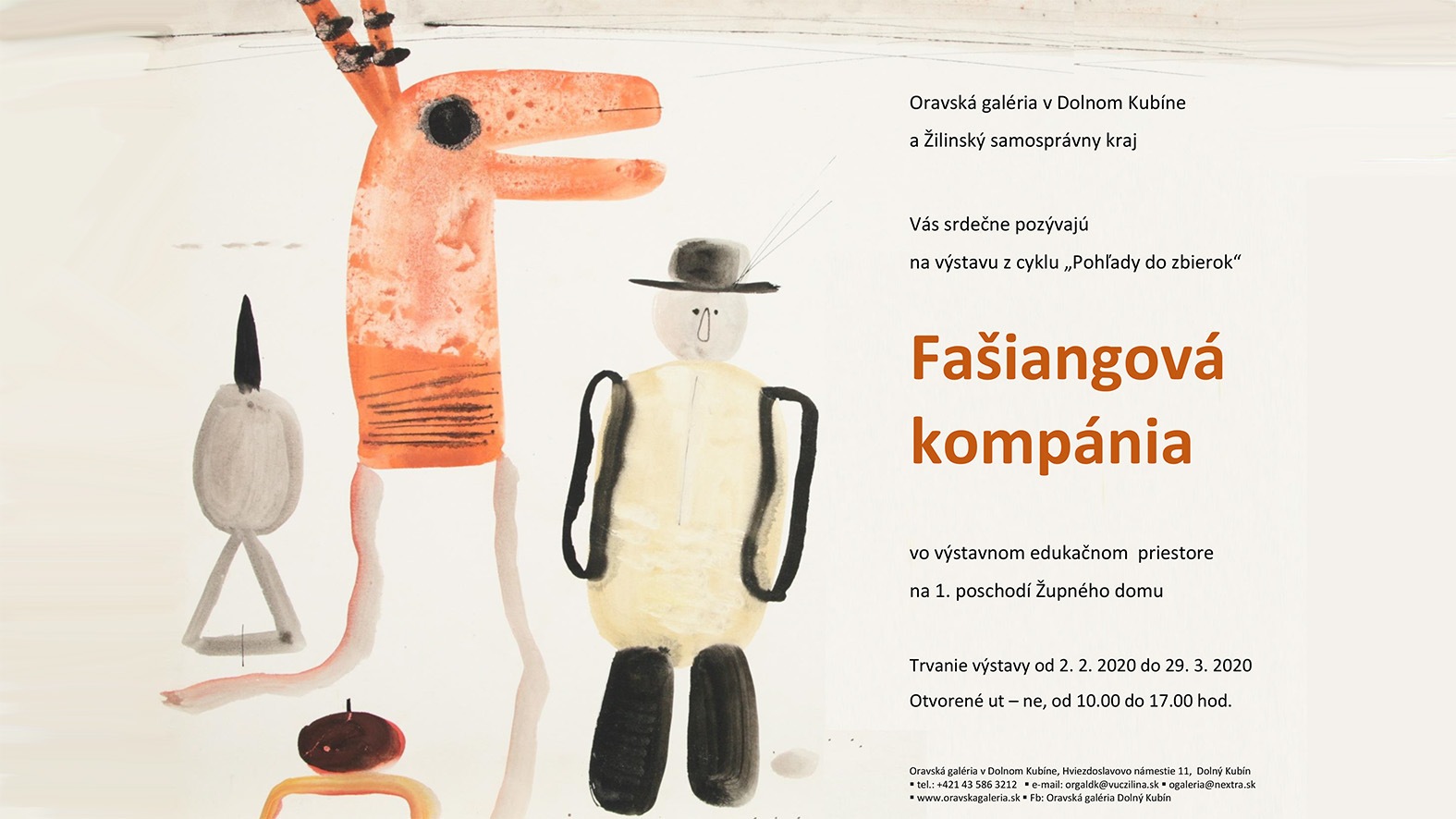 Fašiangová kompánia  - „Pohľady do zbierok“
