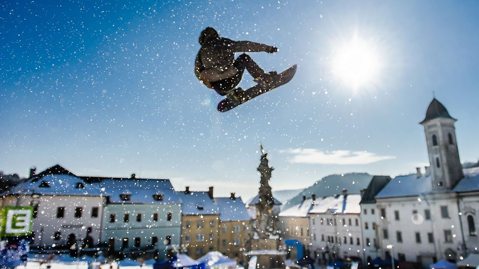 Na Štefánikovom námestí v Kremnici dnes odštartoval 12. ročník Big Air v meste 