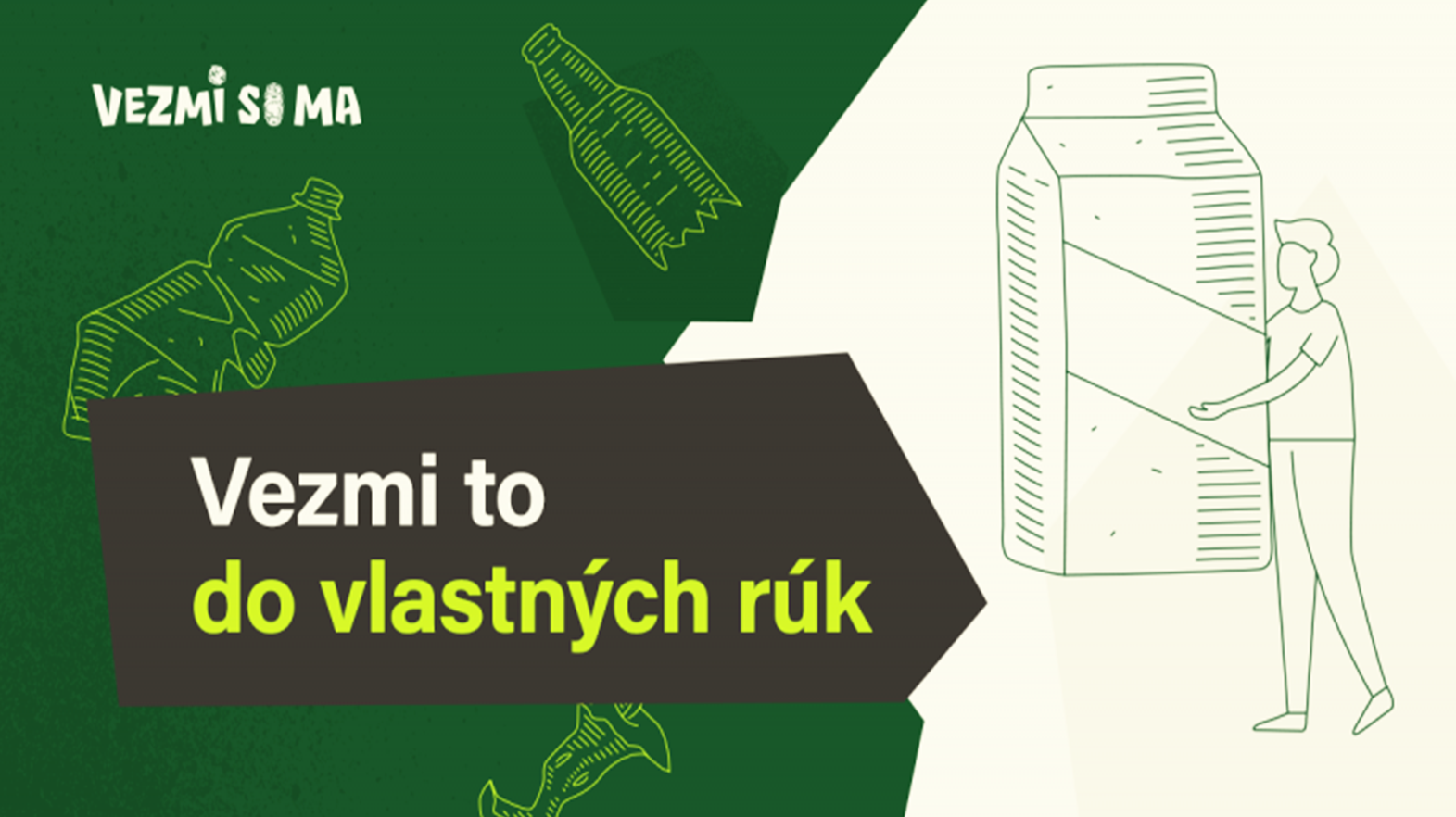 Projekt Vezmi si ma: Komunálny odpad do prírody nepatrí