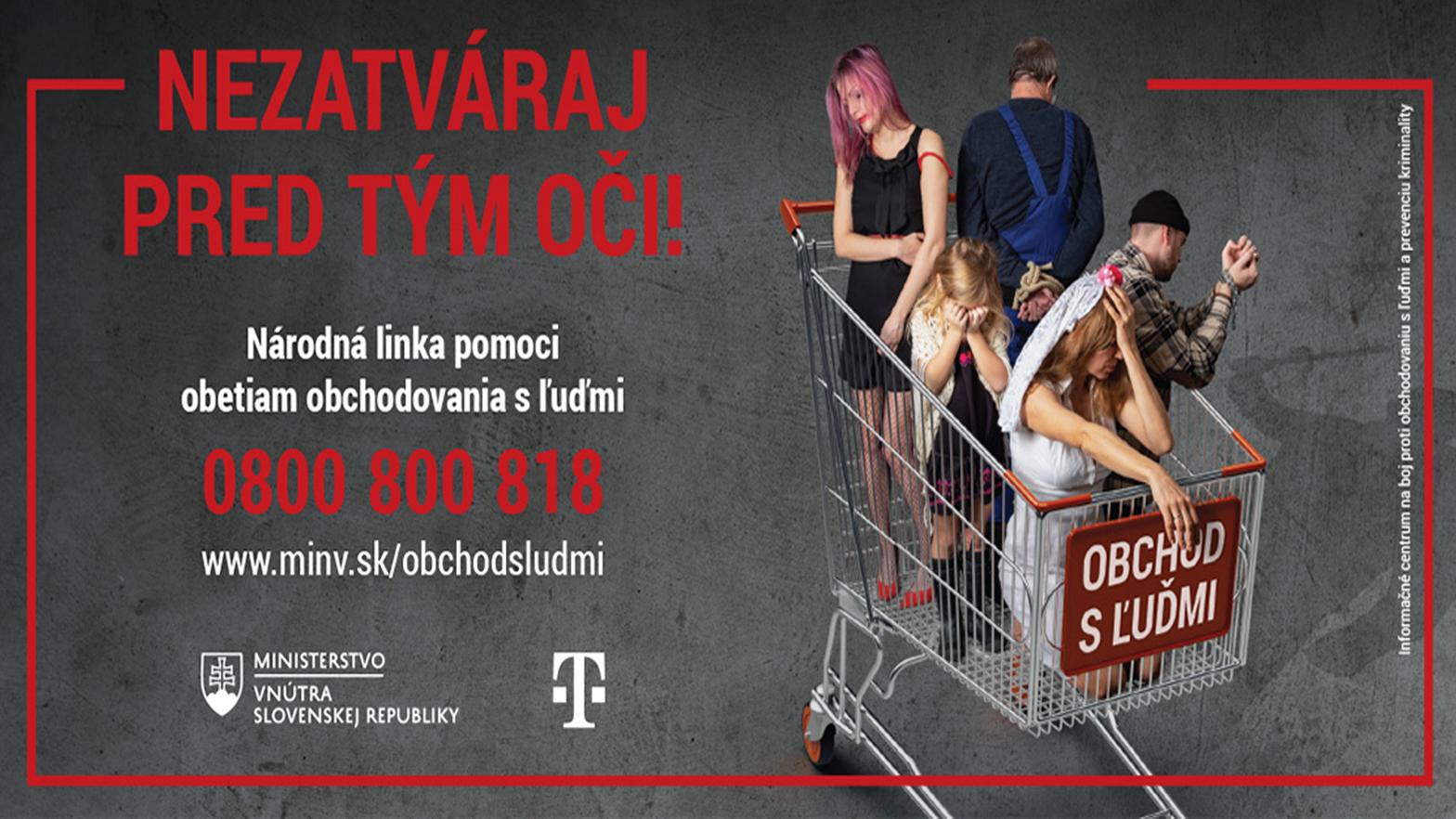 Obchodovanie s ľuďmi - nezatváraj pred tým oči!