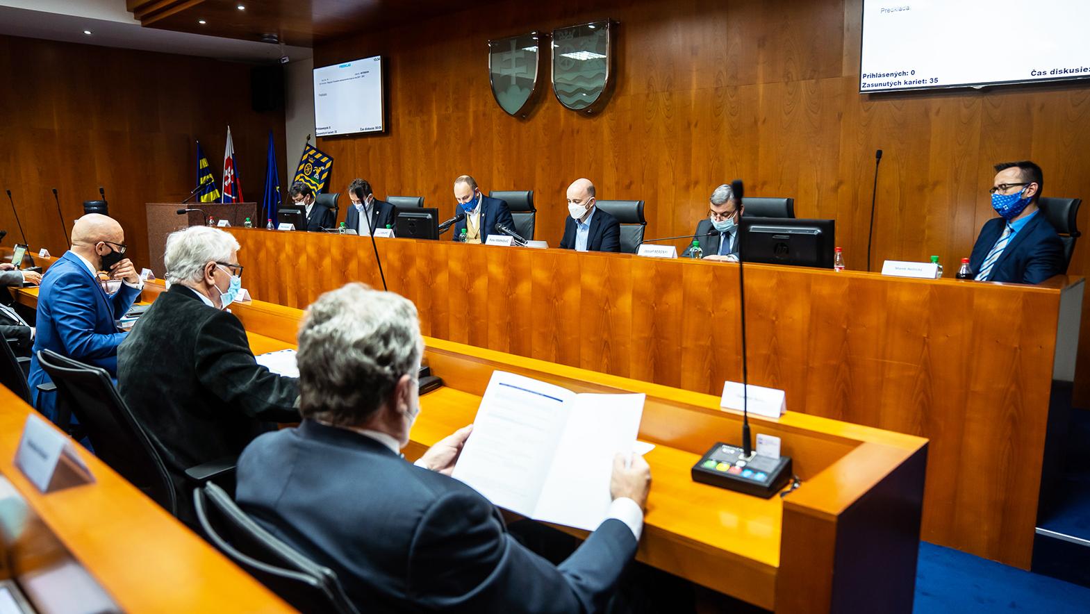 Župní poslanci napriek koronakríze schválili ambiciózny rozpočet
