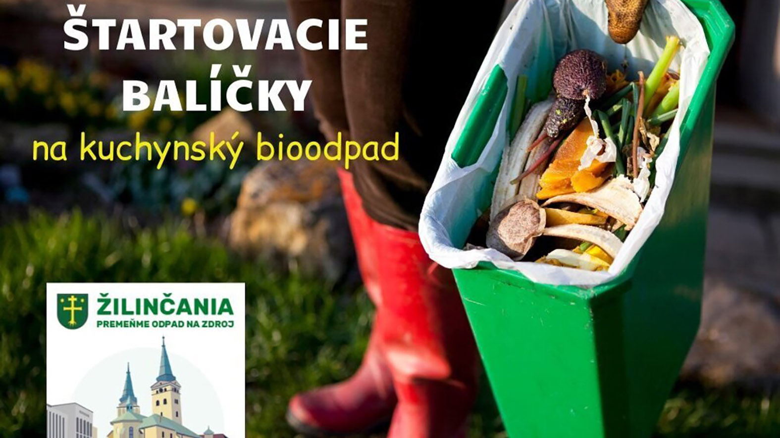 Balíčky k triedeniu bioodpadu budú v Žiline distribuovať aj v roku 2021