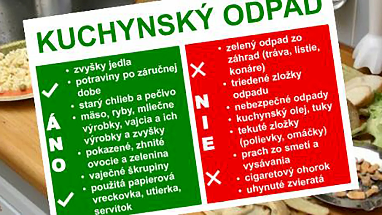 V Liptovskom Mikuláši vyzbierali počas leta 96 ton kuchynského odpadu