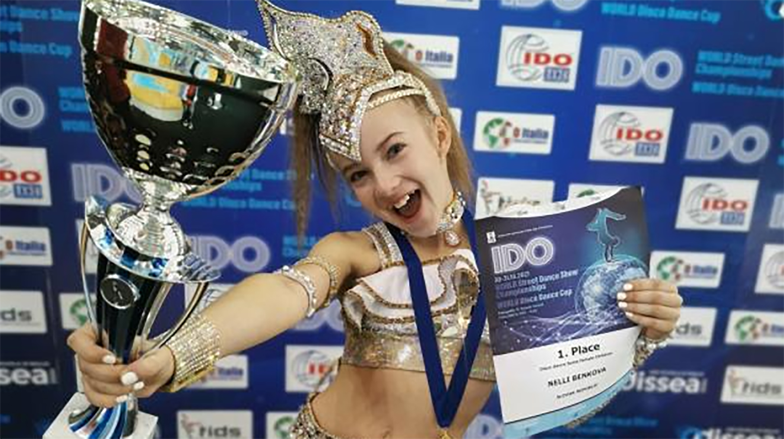 Nelli Benková z Prešova je majsterkou sveta v disco dance  