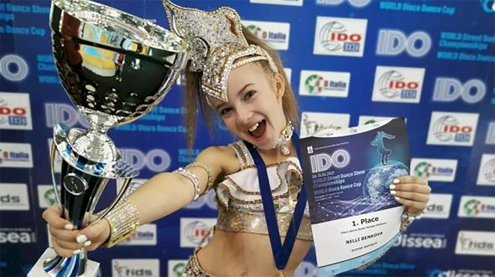 Nelli Benková z Prešova je majsterkou sveta v disco dance  