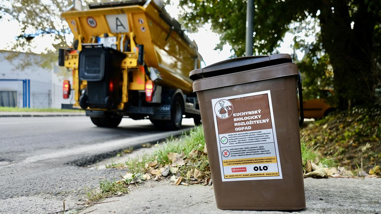 V Záhorskej Bystrici spúšťajú zber kuchynského bioodpadu