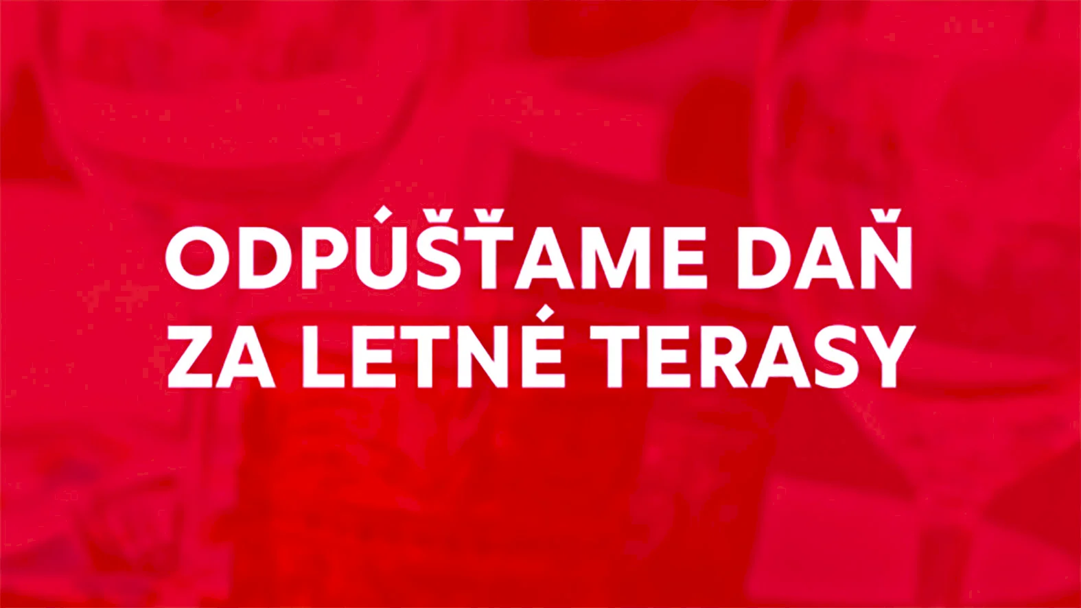  Prešov odpustí poplatky prevádzkovateľom letných terás aj v tomto roku