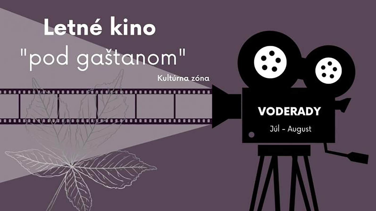 O filmoch letného kina môžu rozhodnúť obyvatelia v ankete