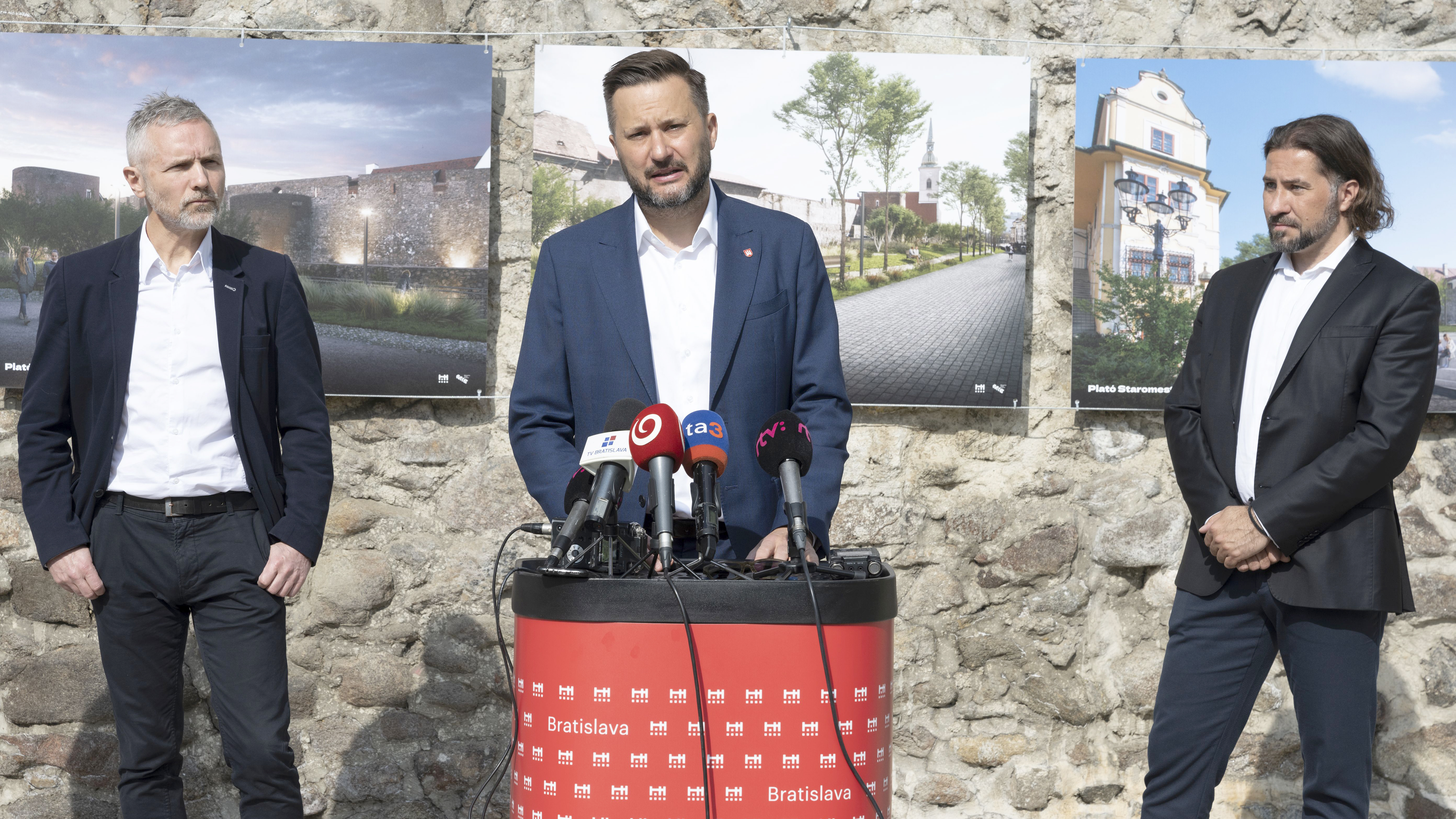 Mesto plánuje vybudovať nad Staromestskou ulicou plató 
