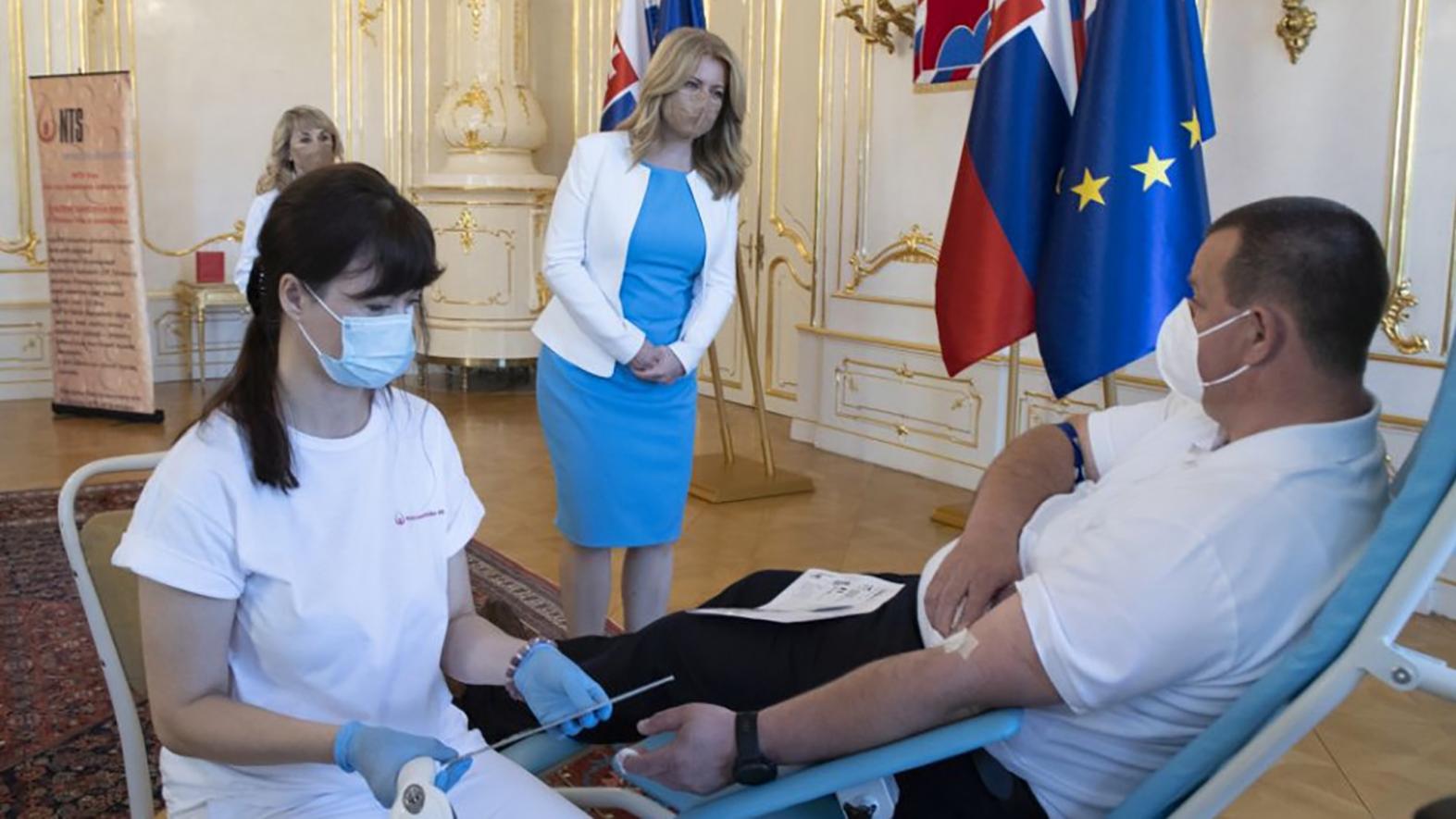 V Prezidentskom paláci bude možné v utorok 14. júna darovať krv