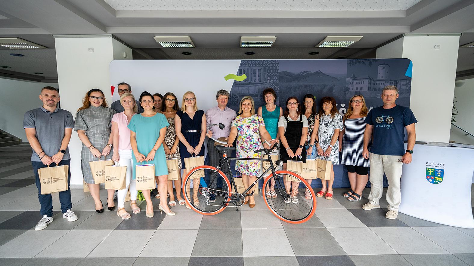 Žilinský samosprávny kraj získal v súťaži Do práce na bicykli 2. miesto