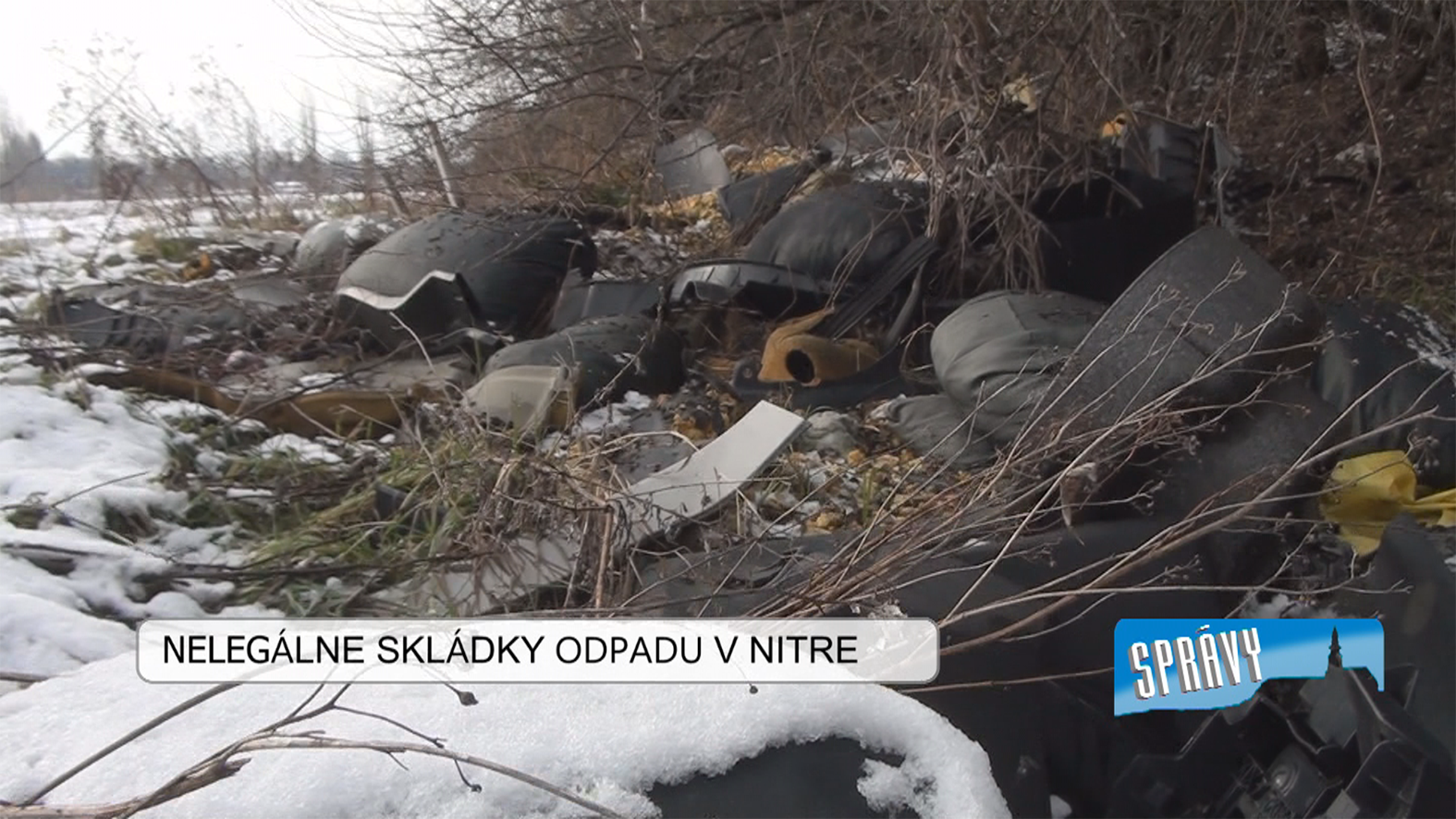Mesto Nitra vytvorilo webovú stránku o nelegálnych skládkach odpadu